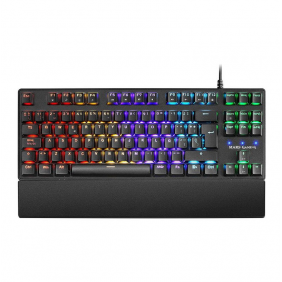 Mars gaming mkxtkl teclado mecánico gaming rgb switch azul