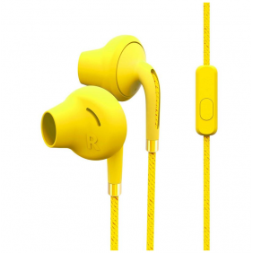 Energy sistem style 2+ auriculares con micrófono amarillos