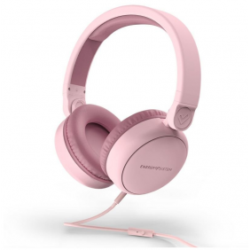 Energy sistem style 1 talk auriculares con micrófono rosa