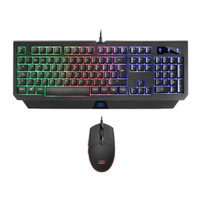 Mars gaming mcp100 pack teclado raton rgb