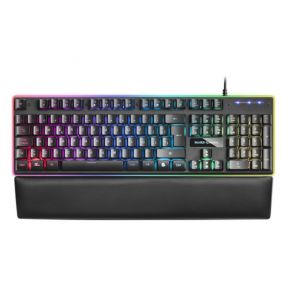 Mars gaming mk320 teclat hibrido rgb negre