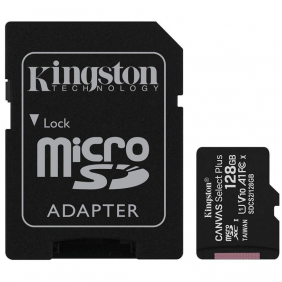 Kingston canvas select plus microsdxc uhs i 128gb clase 10