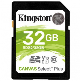 Kingston canvas select plus sdxc 32gb uhs-i clase 10