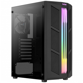 Aerocool prevalgui cristall temperat usb 3.1 rgb negra