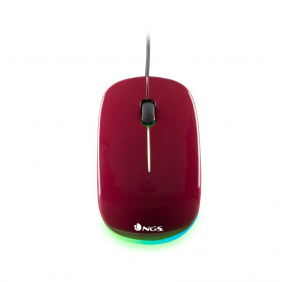 Ngs addict ratón usb marrón