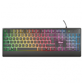 Trust ziva rainbow teclado gaming