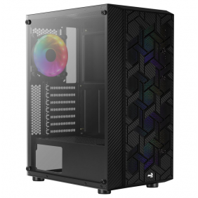 Aerocool hive frgb cristall temperat usb 3.0 negra