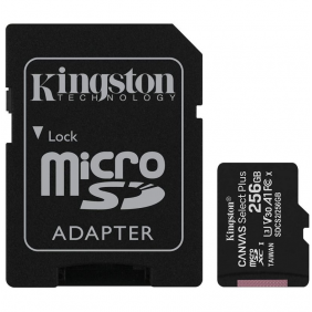 Kingston canvas select plus microsdxc uhs i 256gb clase 10