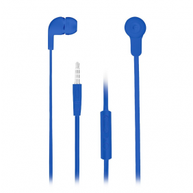 Ngs cross skip auriculares con micrófono azul