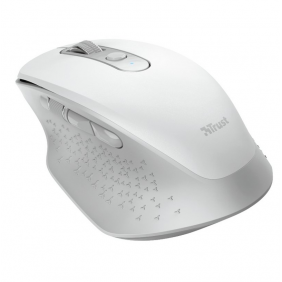 Trust ozaa ratolí ergonòmic sense fil 2400dpi blanc