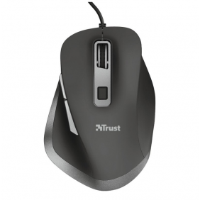 Trust fyda raton ergonomico 5000dpi negre