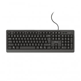 Trust tk-152 silent teclado usb negro