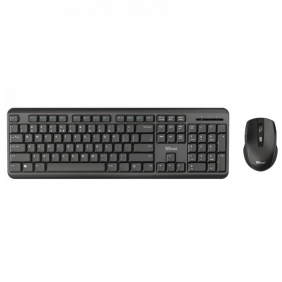 Trust tkm-350 set de teclado inalámbrico + ratón
