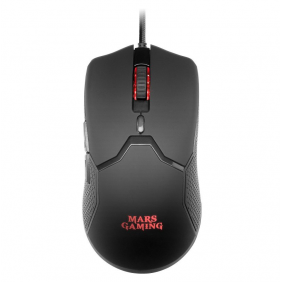 Mars gaming mmv ratolí gaming rgb 10000dpi negre