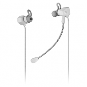 Mars gaming mihx auriculares gaming in-ear blancos