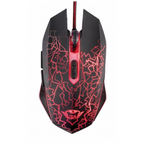 Trust gxt 105 ratón gaming 2400dpi negro