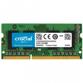 Crucial so dimm ddr3 1600mhz pc3 12800 4gb cl11