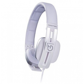 Hiditec wave auriculares blancos