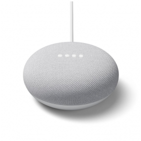 Google nest mini altavoz inteligente con asistente tiza