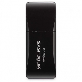 Mercusys mw300um mini adaptador usb sense fil n300
