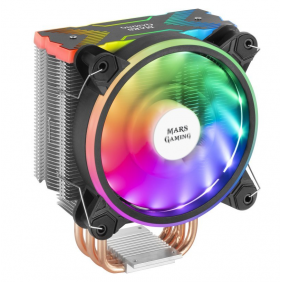 Mars gaming mcpux ventilador cpu argb 120mm negre
