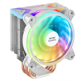 Mars gaming mcpux ventilador cpu argb 120mm blanc