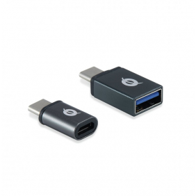 Conceptronic donn adaptador usb-c a usb-a i usb-c a micro usb 2x unitats