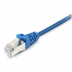 Equip cable de red rj45 f/utp cat.5e azul 2m