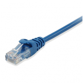 Equip cable de red rj45 u/utp cat.5e azul 2m