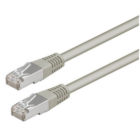 Equip cable de red utp cat 6 1m beige