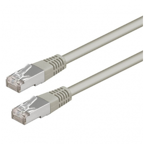Equip cable de xarxa utp cat 5e 1m beix