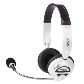 Ngs msx6 pro auricular amb micròfon blanc