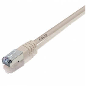 Equip cable de xarxa rj45 s/ftp apantallado lliure d'halògens cat.6 gris 1m