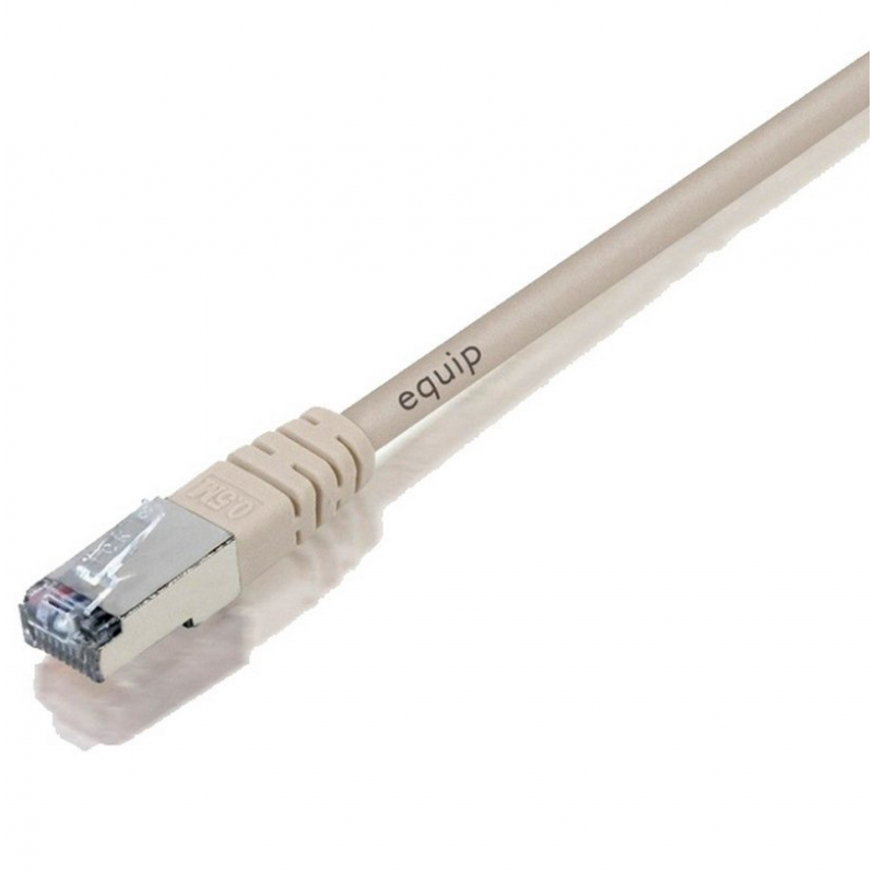 Cable de red latiguillo RJ45 Cat.6 FTP AWG24, gris, 15 metros, 10/100/1000  Mbit/s - AISENS®