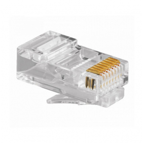 Equip conector rj45 cat6 100 unidades