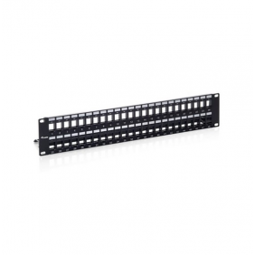 Equip panell poso pegats 48 connectors cat6 2u