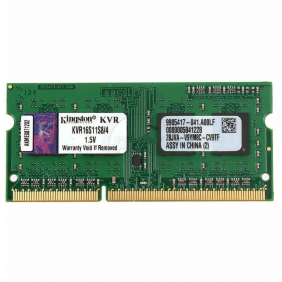 Kingston valueram so dimm ddr3 1600 pc3 12800 4gb cl11