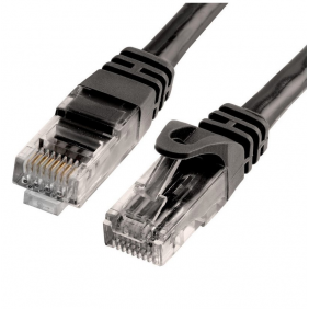 Equip cable de xarxa utp cat 6 2m negre