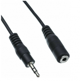 Equip cable audio mini jack 35mm macho hembra 25m