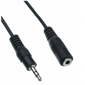 Equip cable àudio mini jack 35mm mascle femella 25m