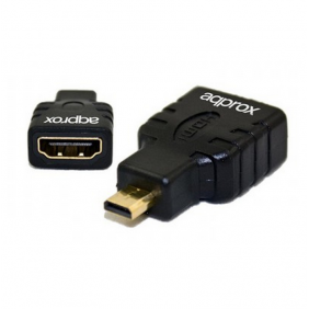 Approx appc19 adaptador hdmi a microhdmi negre