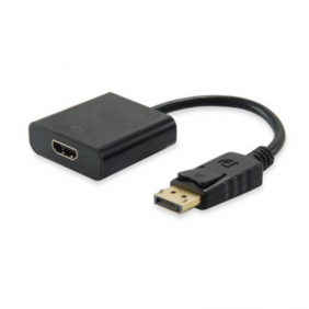 Equip cable displayport macho a hdmi hembra 0.25m