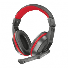 Trust ziva auriculars gaming negre/vermell