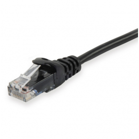 Equip cable de red rj45 u/utp cat.6 negro 5m 