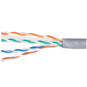 Equip cable de red cat6 u/utp (utp) 100m gris