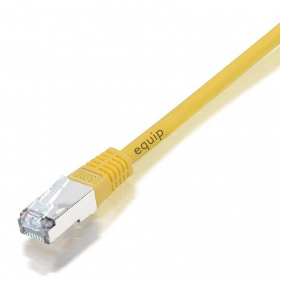 Equip cable de xarxa rj45 s/ftp apantallado lliure d'halògens cat.6a groc 2m