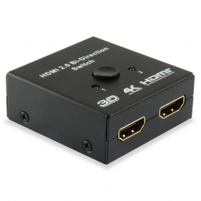 Equip switch 2x hdmi 4k commutador divisor bidireccional