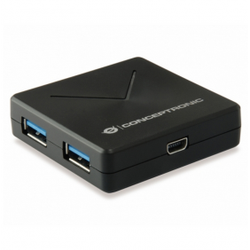 Conceptronic hubbies02b hub 4 ports usb 3.0