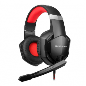 Mars gaming mhx auriculars gaming negre/vermell