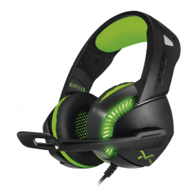 Droxio leyon auriculars gaming negre/verd